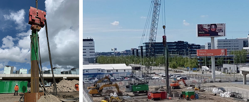 拔除市区残破的现浇混凝土桩工法 